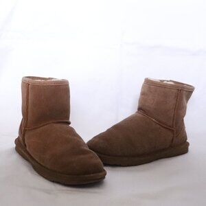 Soft Moc Women's Sz 9 Brown Winter‎ Slip On Casual Winter Mini Boots